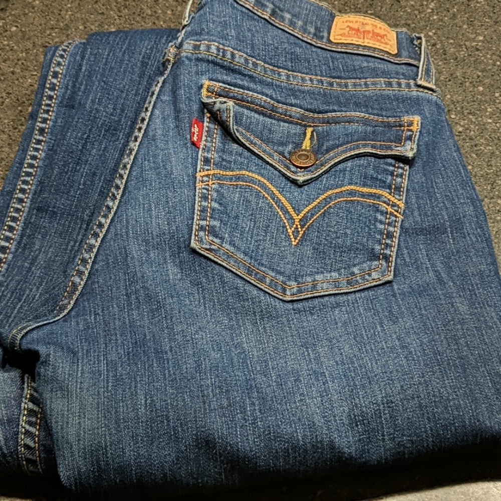 Levi's dark wash jeans